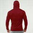 thumbnail image 6 of JTieacloth Mens Pocket T Shirts Male Fashion Athletic Hoodie Workout Pullover Sport Solid Color Sweatshirt, 6 of 6