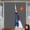 grey, variant on Insulated Door Curtain, Fits 74"x82" Doors, Thicken Polyester & Oxford Fabric, Reversible Opening, Draft Stopper for French/Sliding Doors, Grey