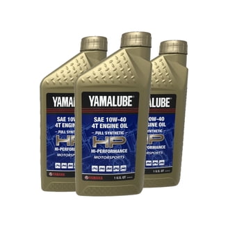 Yamaha Yamalube Full Synthetic Motor Oil 10W-40, 2 qt (2 pack