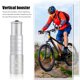 thumbnail image 5 of Elevador De Potencia Para Bicicleta Mtb Adaptador de vástago de bicicleta ajustable para manillar de bicicleta MTB (plata), 5 of 6