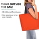 thumbnail image 2 of Disketp Orange Bolsa Tote Estampada para Mujer, Bolso de Hombro y de Mano para Compras y Viajes, 2 of 8