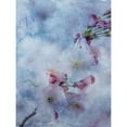 thumbnail image 3 of Phillip, Jamie 15x18 Black Modern Framed Museum Art Print Titled - BLue Watercolor Flower 2, 3 of 5