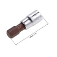 thumbnail image 2 of Unique Bargains 1/4 Inch Drive x 8mm Hex Bit Socket, Standard Metric, S2 & Cr-V Steel, 2 of 3