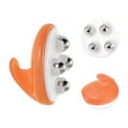 thumbnail image 3 of Unique Bargains Portable Roller Massager Rabbit Tools 3.66"x3.23" 1 Pc Orange, 3 of 6