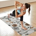 thumbnail image 6 of Pioneer Flower Floral Print Pattern Hot Yoga Mat Towel Non Slip for Hot Yoga - Quick-Drying Yoga Mat Cover with 4 Corner Pockets with Travel Bag - Hot Yoga Towel Non Slip 70"x26", 6 of 6