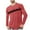 Red1, variant on Plebaso Mens Long Sleeve T-Shirts Crew Neck Graphic Tee Tops for Men Pullover Lightweight Casual Tshirts