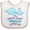 White and Pink, variant on Inktastic My Great Aunt Whale-y Loves Me Boys or Girls Baby Bib