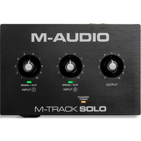 UPC: 0694318024980 | M-Audio M-Track Solo 2-Channel USB Audio Interface