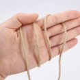 thumbnail image 5 of 1000FT Jute Twine Rope 3mm 6ply Natural Thick Garden Twine String Heavy Duty for Gardening Bundling Crafts Arts Gift Brown Jute-03-1000 Jute-03-1000, 5 of 5