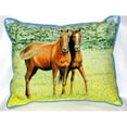 thumbnail image 4 of Betsy Drake HJ057 16 x 20 in. Two Horses Large Indoor & Outdoor Pillow, 4 of 4
