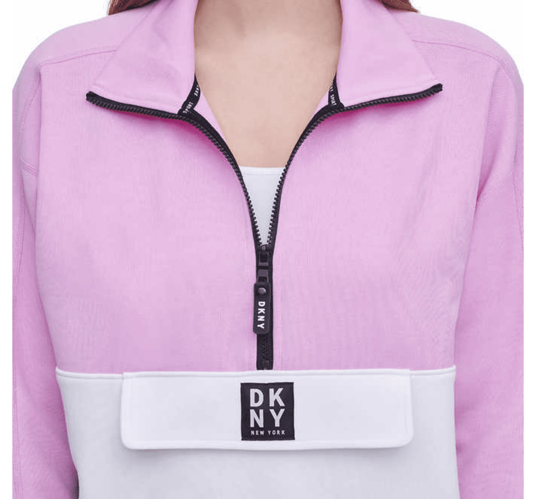 dkny half zip pullover