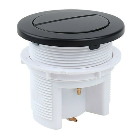 

Twin Hose Toilet Push Button Dual Flush Air Type Pneumatic Black