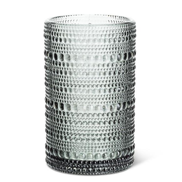 Abbott Collection AB-27-SHADE-HB 5 in. Glass Pebble Highball, Grey