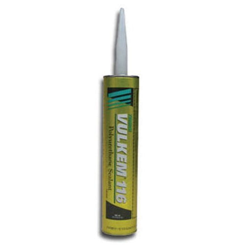 Vulkem 426806 323 116 Poly Sealant, 10.1 oz Capacity, White Pack of 12