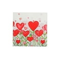 thumbnail image 2 of NWOKYZGH 20 Pack Valentine’s Day Paper Napkins Pink Watercolor Heart Disposable Luncheon Dinner Napkins for Party Supplies Table Decor, 2 of 6