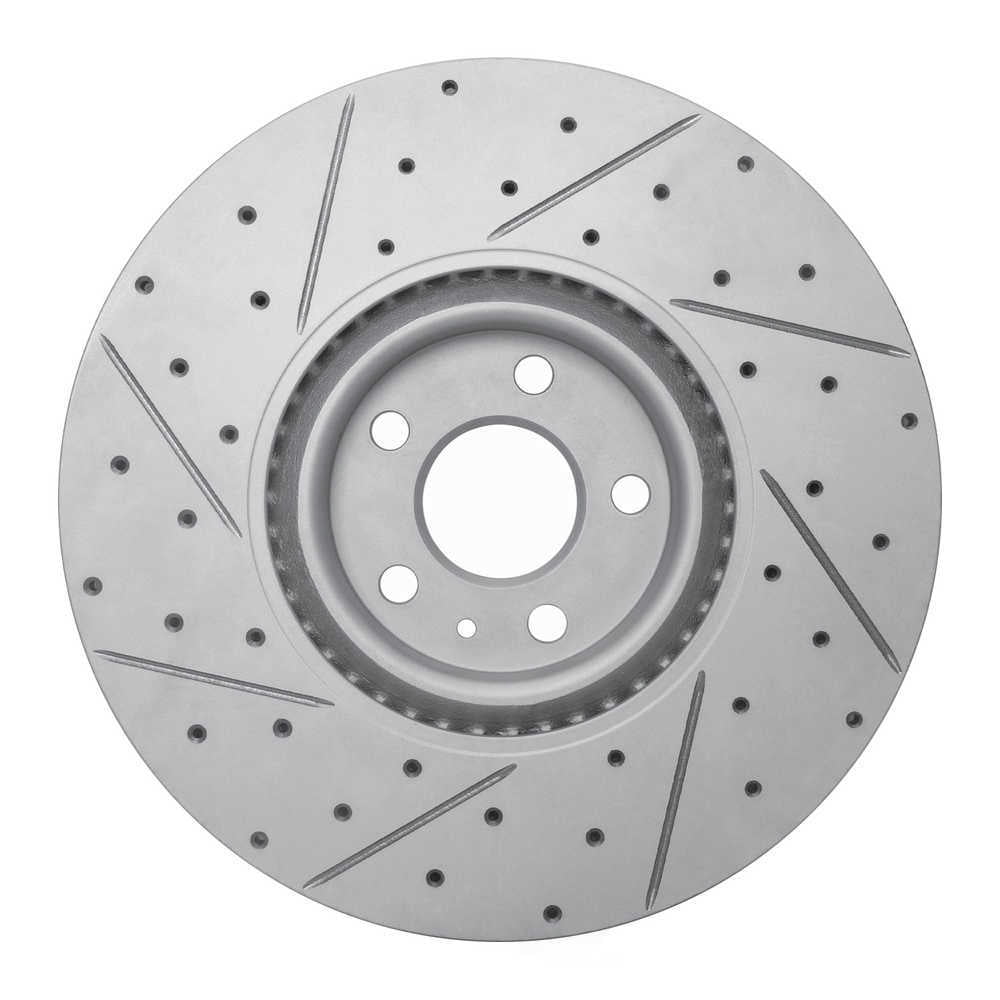 Dynamic Friction Company 830-27051R DFC Geoperformance Rotor - Drilled and Slotted