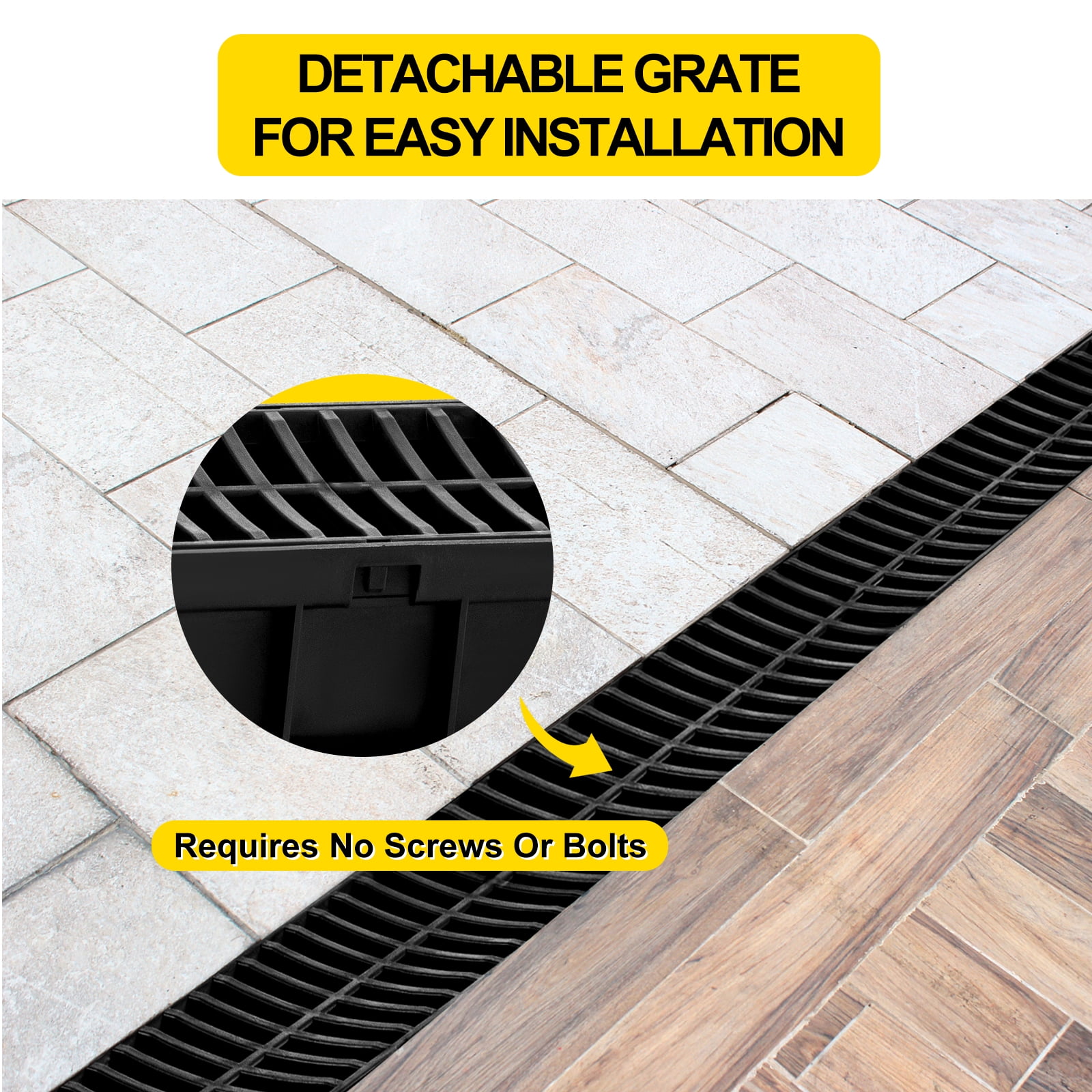 Garage Floor Trench Drain Grates - Flooring Ideas