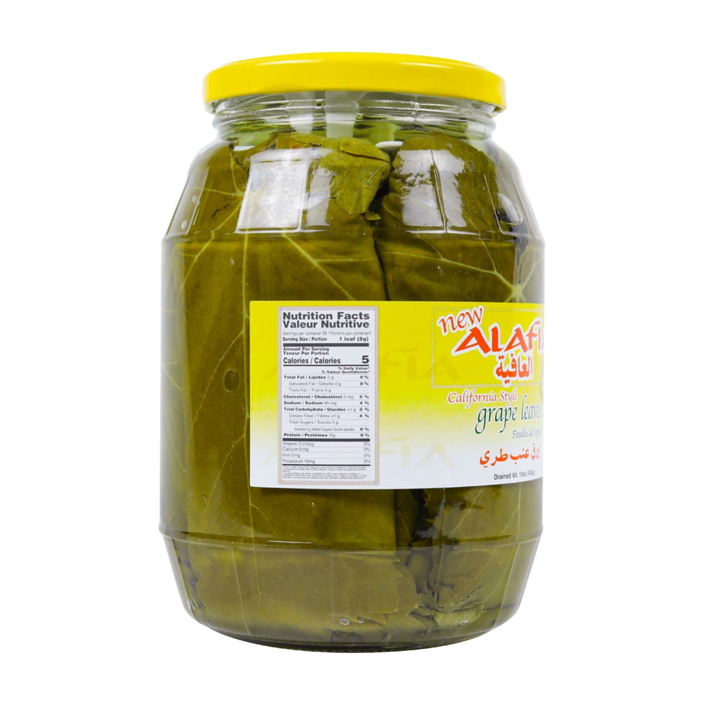 (2 pack) Ziyad Al Afia Grape Leaves 16 Oz Jar