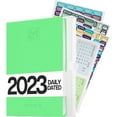 thumbnail image 1 of Little More Agenda 2023 Daily Planner A5 Productivity Journal Calendars, Planners & Organizers Mint Green, 1 of 8