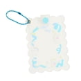 thumbnail image 1 of KLKCMS Protective Cover with Keychain Display Fashion Portable Keychain Card Sleeve Blue, 1 of 7