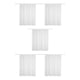thumbnail image 3 of Cortina de baño Naiovety blanca impermeable y antiincrustante 150 x 180 cm, 3 of 6