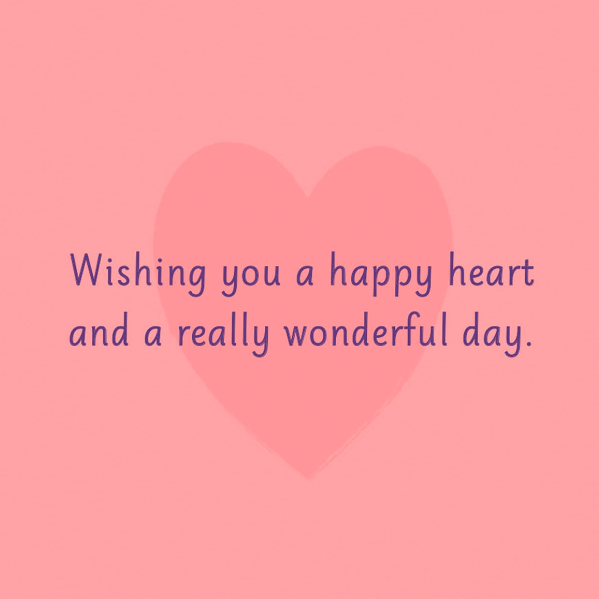 Hallmark Birthday Card for Grandma (Wishing You a Happy Heart and Wonderful Day)