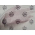 thumbnail image 4 of oneOone Cotton Cambric Fabric Floral Block Printed Fabric 1 Yard 56 Inch Wide, 4 of 4
