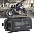 thumbnail image 4 of Digital Tach, Hour Meter Resettable Automatic Data Storage Abrasion Resistant  For Lawn Mower For Motorcycle, 4 of 8