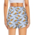thumbnail image 4 of Goofa Cute Sloth Printed Women 2 in 1 Running Shorts,Quick Dry Athletic Workout Shorts,High Waisted Athletic Shorts with Liner Pockets-X-Large, 4 of 9