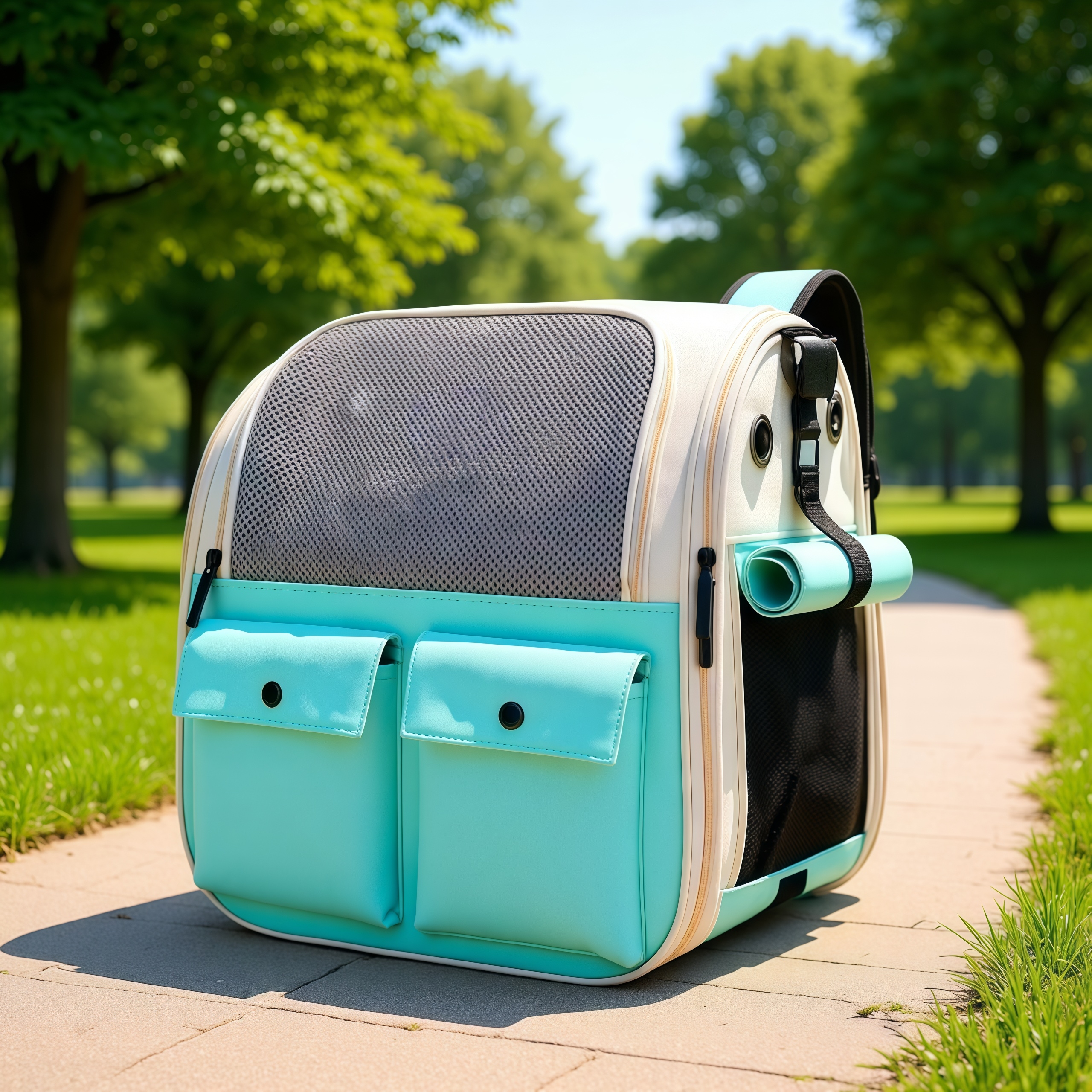 Convenient Portable Cat Backpack With Spacious Compartment For Pets