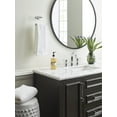 thumbnail image 2 of Amerock Bh36062 Glacio 5-7/16" Wall Mounted Towel Ring - Bronze, 2 of 7