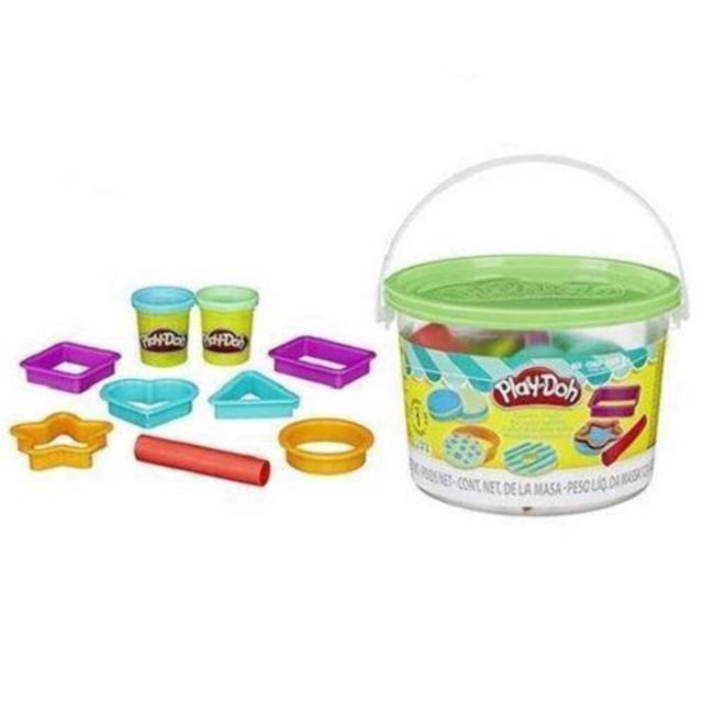 Mini galletas Play-Doh en forma de cubo