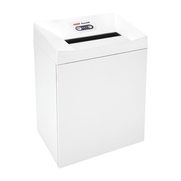 Hsm Paper Shredder, Strip-Cut, White, 21 gal. Pure 530
