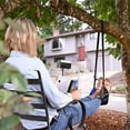 thumbnail image 6 of Leaveforme Footrest Portable Hanging Fabric Adjustable Foot Hammock for Flight, 6 of 8