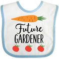 thumbnail image 3 of Inktastic Gardening Future Gardener Boys or Girls Baby Bib, 3 of 4