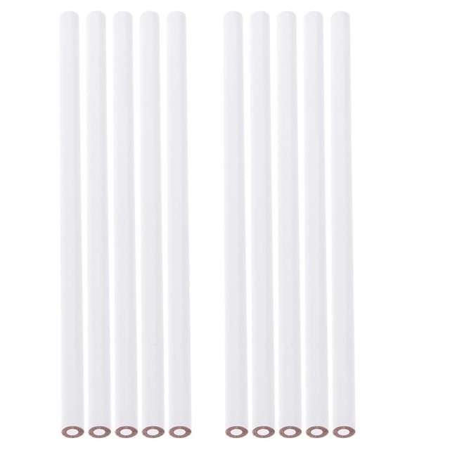 10pcs Fabric Pencil Sewing Dressmakers Markers Multifunctional Pencils white