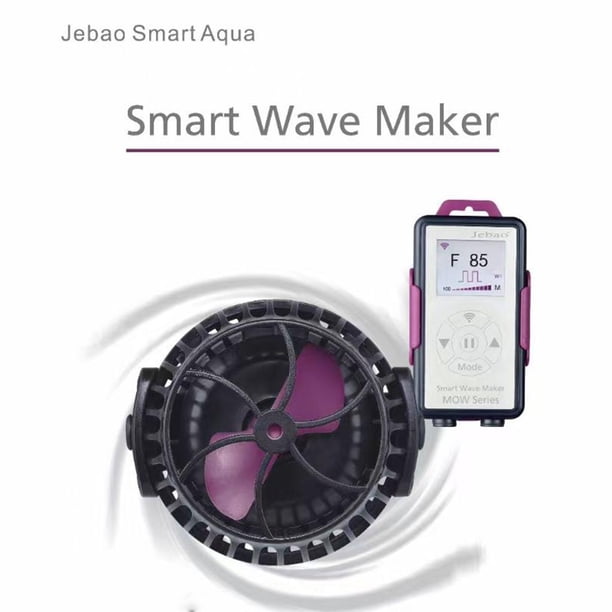 Acuario silencioso generador de de 12 controlador de pantalla LCD digital, bomba de circulación de inversor de agua sumergible para pecera Los 73x55cm Yinane Wave Maker