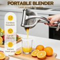 thumbnail image 4 of IMGROSE Fruit Juice Squeezer, Lemon Squeezer Manu, 4 of 6