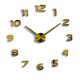 thumbnail image 1 of Etiqueta Engomada Del Diseño Del Reloj De Pared 3D Decoración Única Habitación De La Oficina En El Hogar Cateissary HA025564-03, 1 of 6