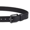 Genuine Dickies Men's Leather Work Belt with Polished Nickel Buckle