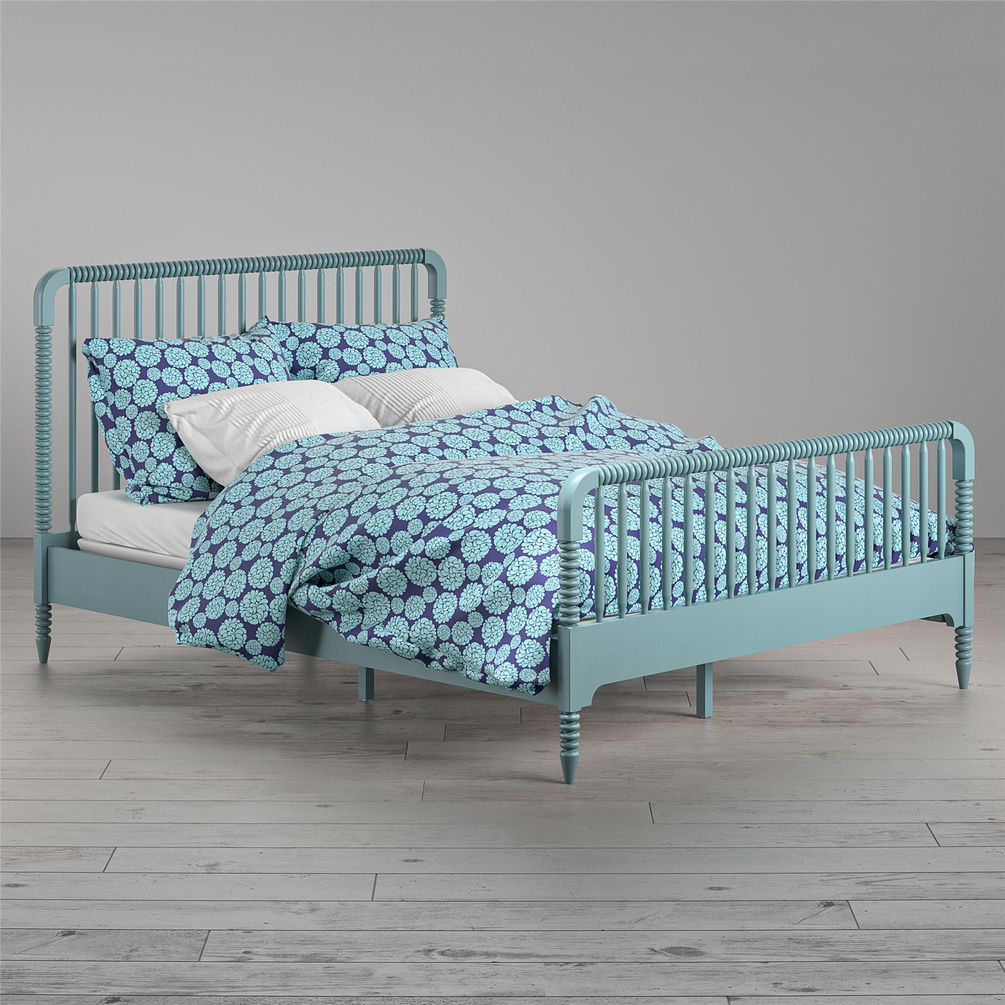 Ameriwood Home Little Seeds Monarch Metal Toddler Bed Gray