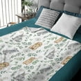 thumbnail image 3 of Rabbit Throw Blanket is Super Soft and Warm,The Lightweight Flannel Blanket is for All-Season Use,A Great Choice for Gifts 40"x30"for Pet, 3 of 6