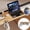 Wooden+Cup Holder, Hooks, variant on ROGE Bedside Shelf Wood Foldable, College Dorm Room Essentials, Clip-On Bed Side Table for Top Bunk Heavy Duty, Loft Nightstand Organizer Tray
