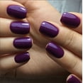 thumbnail image 4 of YTTAL Buy 2 Get 1 Free Press On Nails, Short Grey Purple Gradient Fake Nails, Glossy & Matte Square Acrylic Nails, with Jelly Glue Tabs, Reusable Glue On Nails for Women, 4 of 13