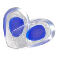 thumbnail image 4 of IFANLANDOR 1Pair Silicone Gel Heel Cups Blue Shock Absorbing Comfort Pads for Shoe Use Removable Design, 4 of 8