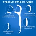 thumbnail image 4 of FRESHLIX Palillos de hilo dental 500 unidades Gen 3 paquete familiar, 4 of 8