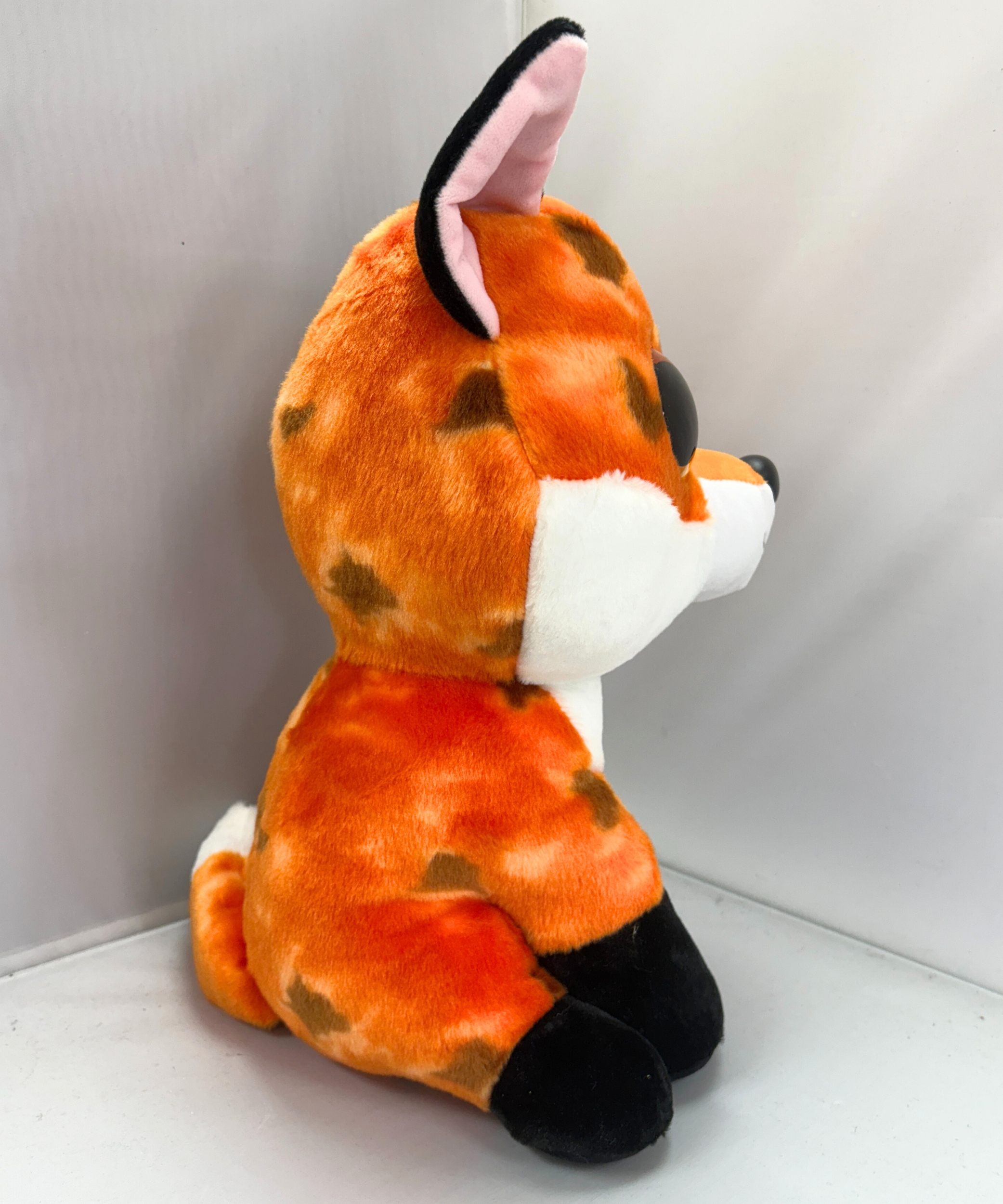 Ty Beanie Boos Plush, MEADOW the Fox, Large 17-inch Stuffed Animal