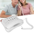 thumbnail image 4 of Big Button Phone For Seniors,Corded Landline Telephone,One Touch Dialling For Visually Impaired,Amplified Ringer With  Speaker For Hearing Impaired, 3 Picture Keys, 4 of 8