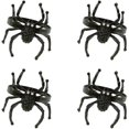 thumbnail image 1 of All Saint's Day Napkin Rings Set of 4, Diamonds Spider Napkin Ring for Table Setting, Halloween Decorations, Table Decor, Home Decor (Black Spider), 1 of 6