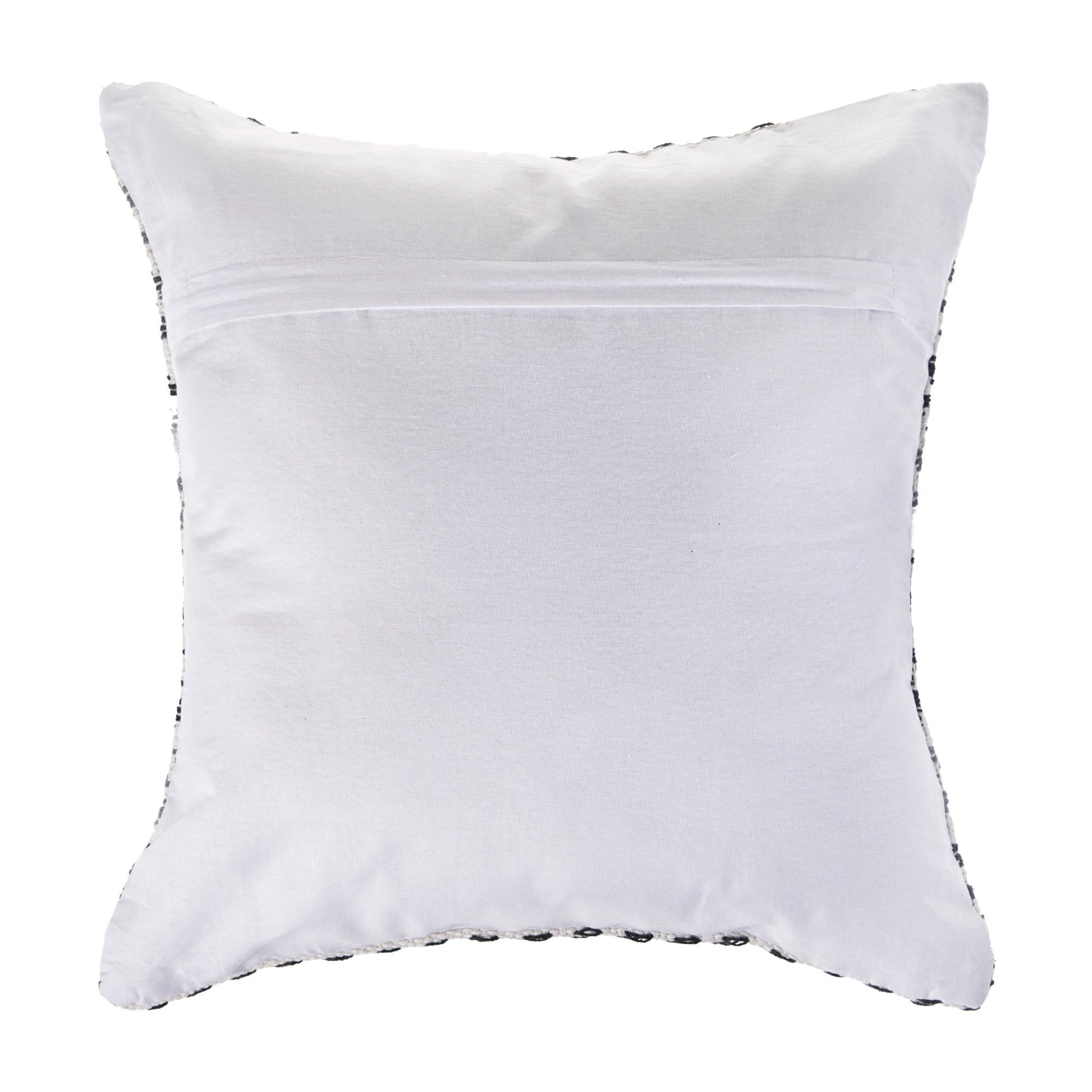 Harlow Hill Black Chevron All-Natural Cotton Square 4 Piece Pillow Cover Set